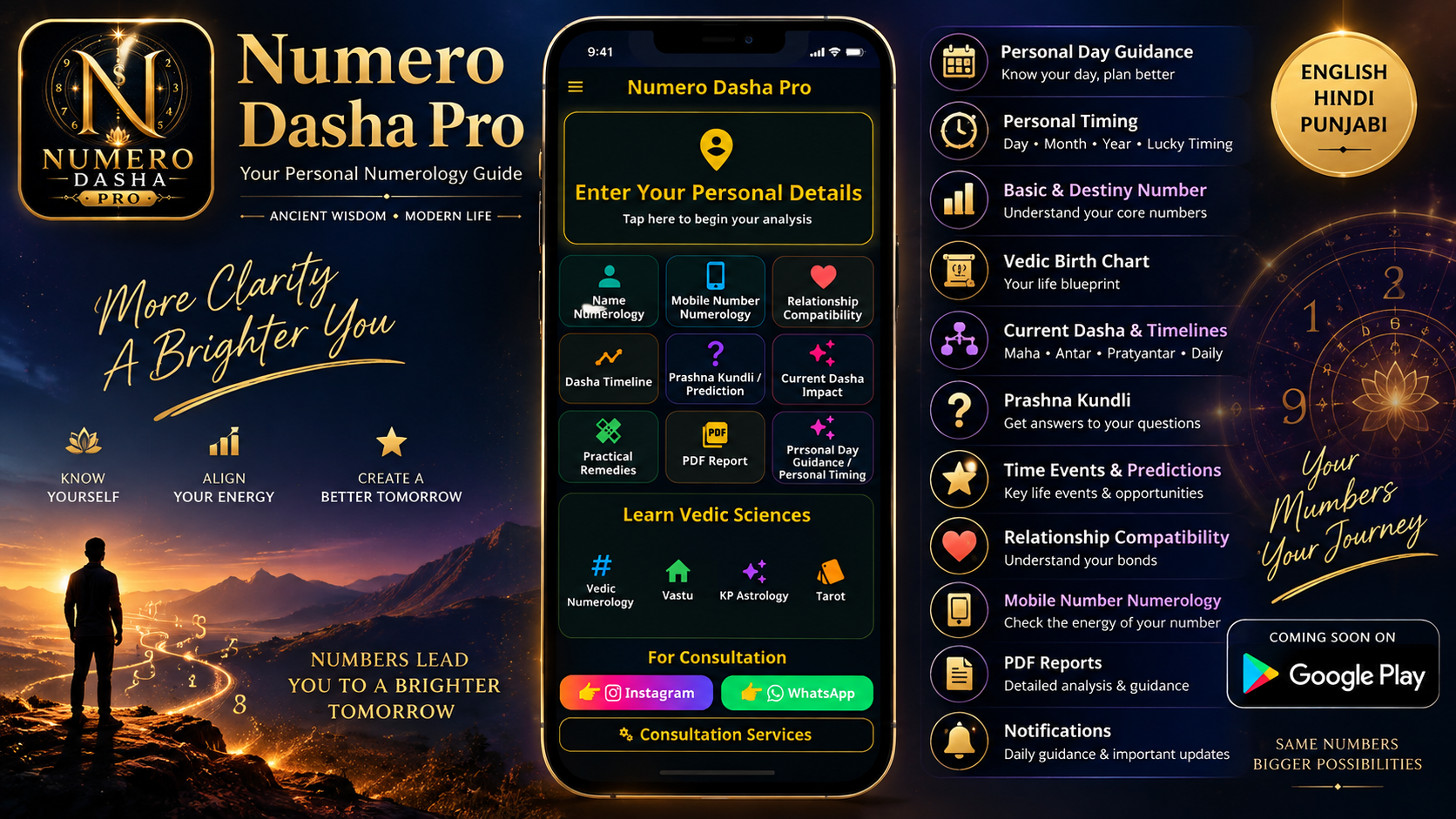 Numero Dasha Pro — Coming Soon on Google Play